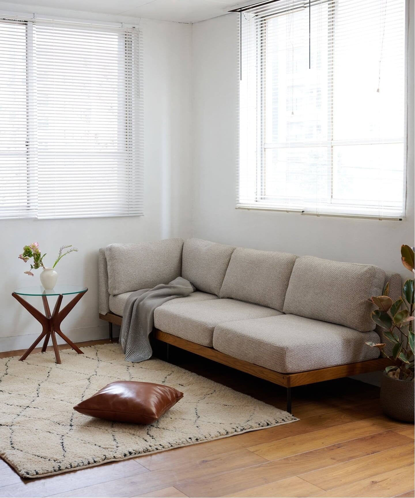 JOURNAL STANDARD FURNITURE(ジャーナルスタンダードファニチャー ) リルソファー 2P 2ND 25 アイボリー