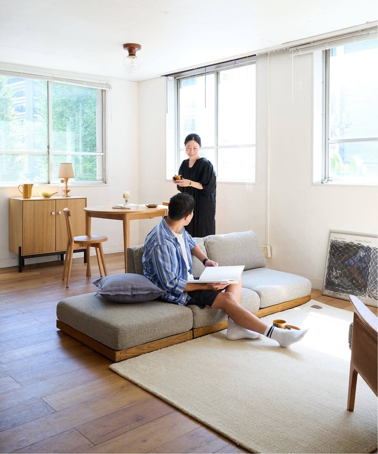 JOURNAL STANDARD FURNITURE(ジャーナルスタンダードファニチャー ) リルソファー 2P 2ND 25 アイボリー