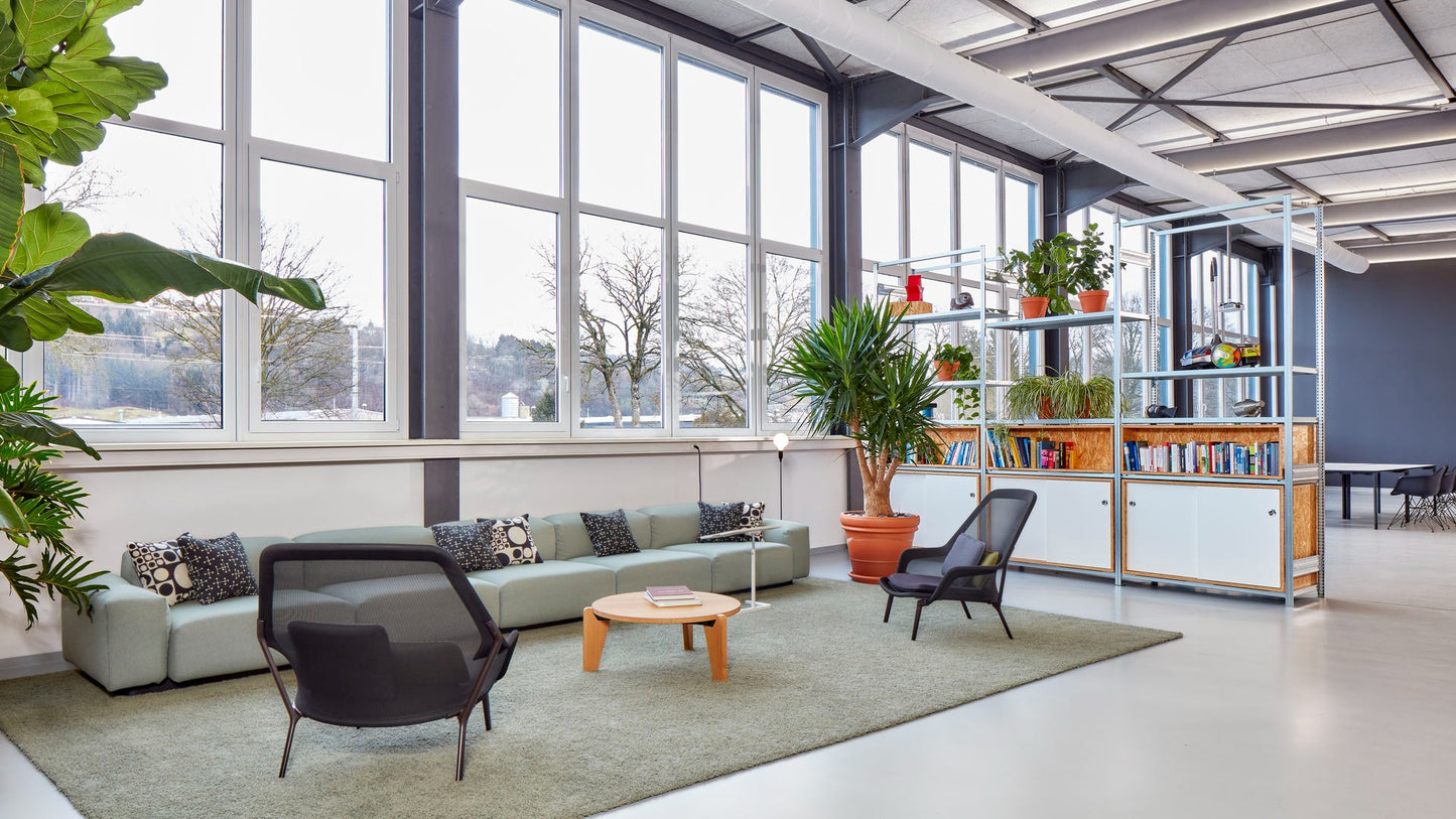 Vitra(ヴィトラ) スローチェア単体 (ニット) バックレストクッション2個付き