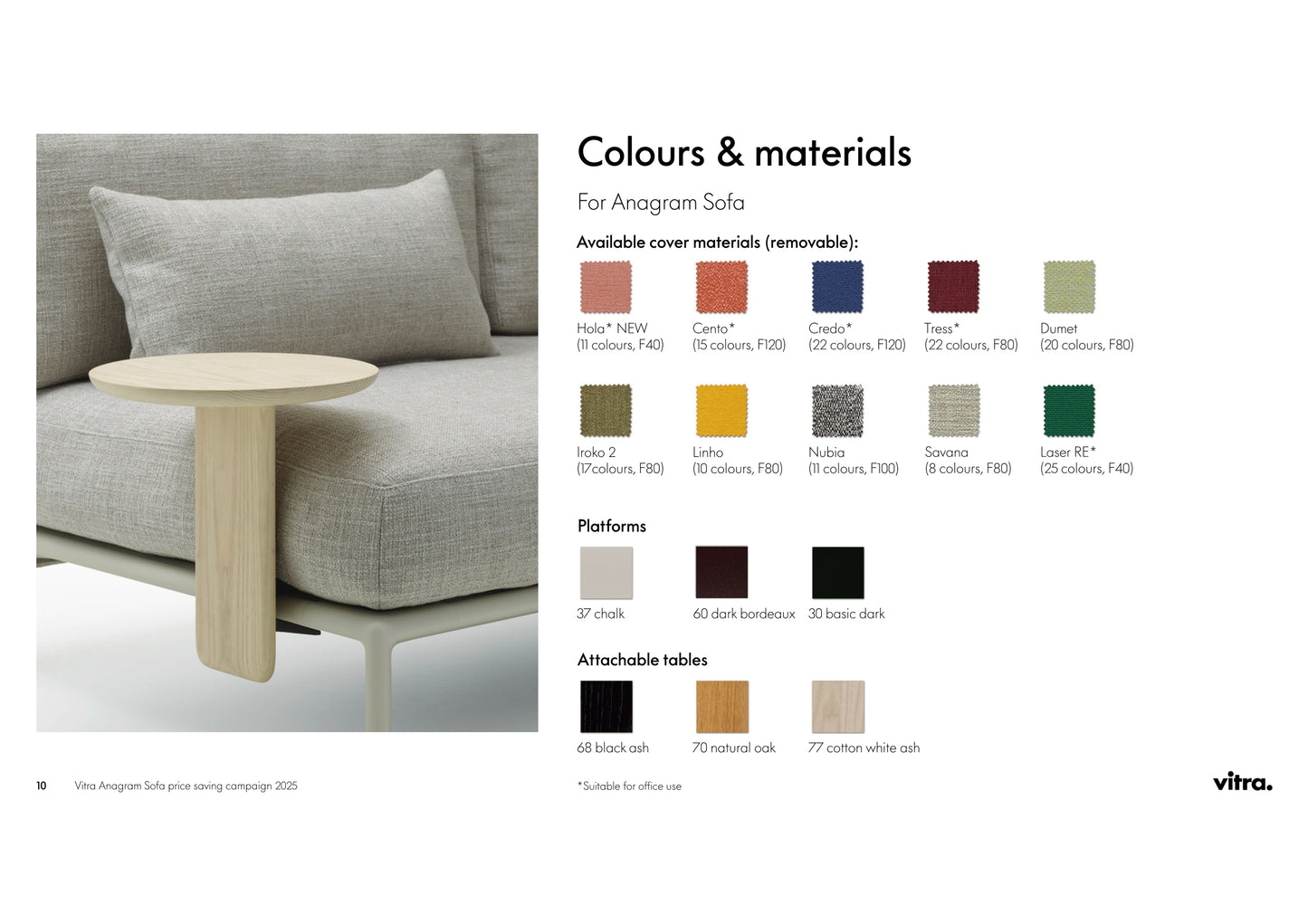 Vitra(ヴィトラ) Anagram Sofa 3seater couch