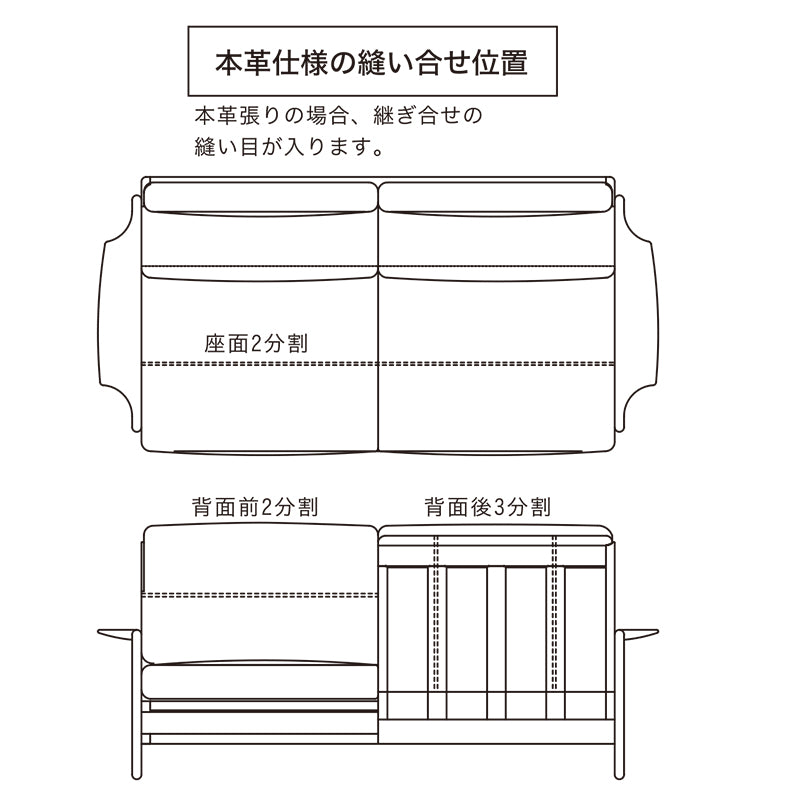 geppo（ゲッポ） SEED シードソファ幅1800mm NFC-1732/NGC-1732