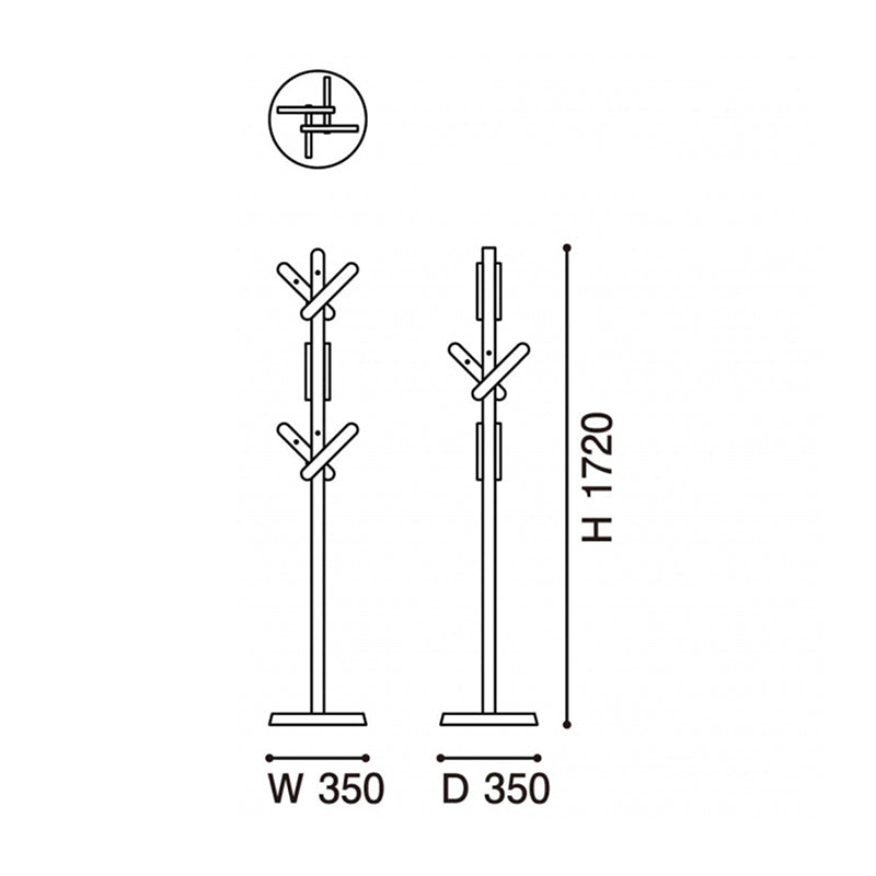カリモクニュースタンダード サインズ コートスタンド