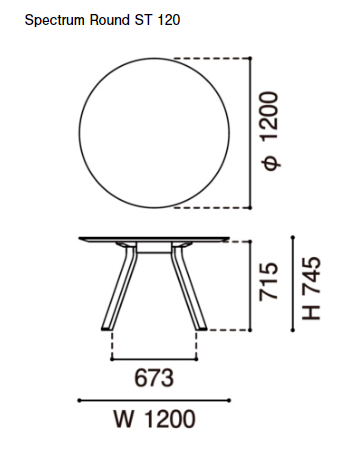 Karimoku New Standard(カリモクニュースタンダード)Spectrum Round ST( スペクトラムラウンドST)