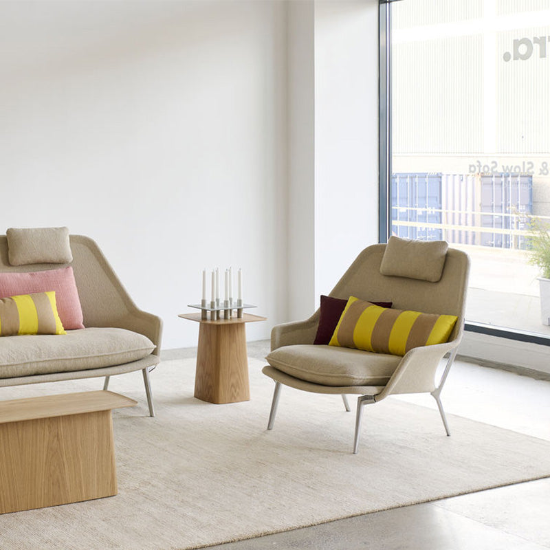 Vitra(ヴィトラ) スローチェア単体 (ファブリック) バックレストクッション2個付き