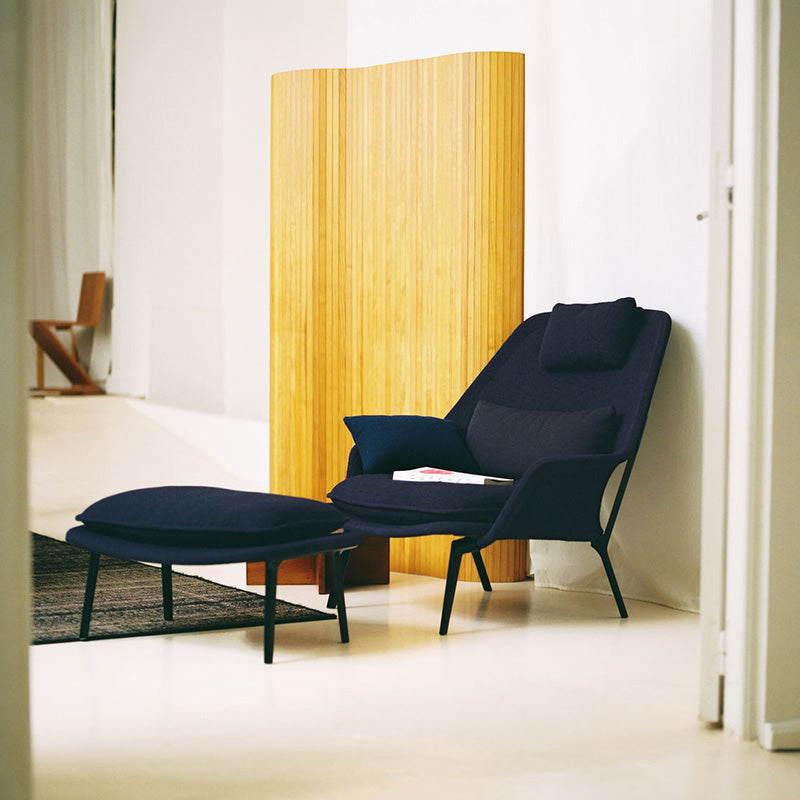 Vitra(ヴィトラ) スローチェア単体 (ファブリック) バックレストクッション2個付き