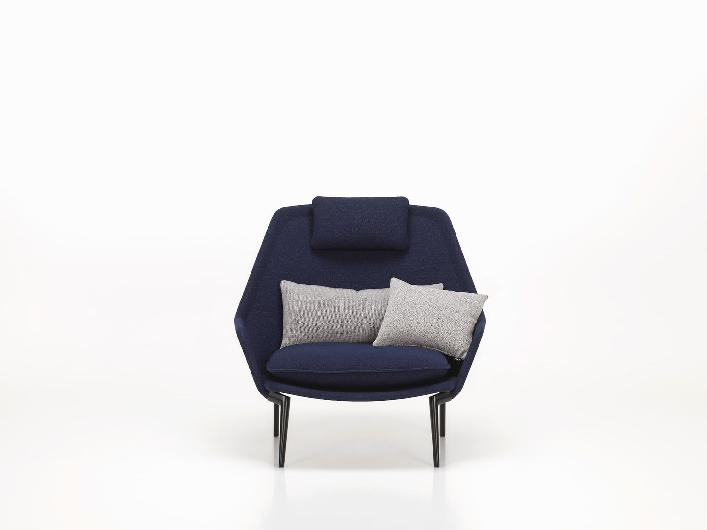 Vitra(ヴィトラ) スローチェア単体 (ファブリック) バックレストクッション2個付き