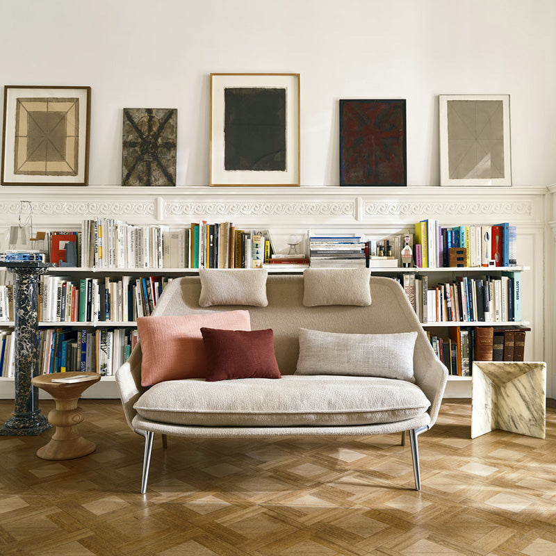 Vitra(ヴィトラ) スローソファ(ファブリック) バックレストクッション3個付き