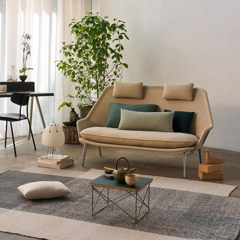 Vitra(ヴィトラ) スローソファ(ファブリック) バックレストクッション3個付き