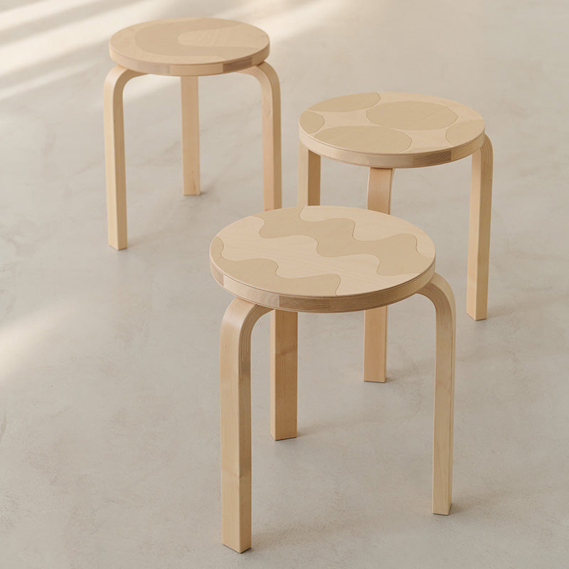 【10/15発売】【90周年記念モデル】アルテック + マリメッコ/スツール60 Seireeni(セイレーニ)