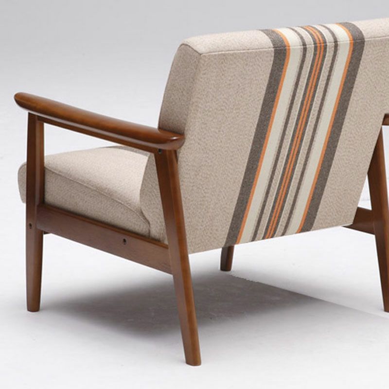 ●LimitedEdition005 カリモク60 Kチェア1シーター ストライプライトブラウン