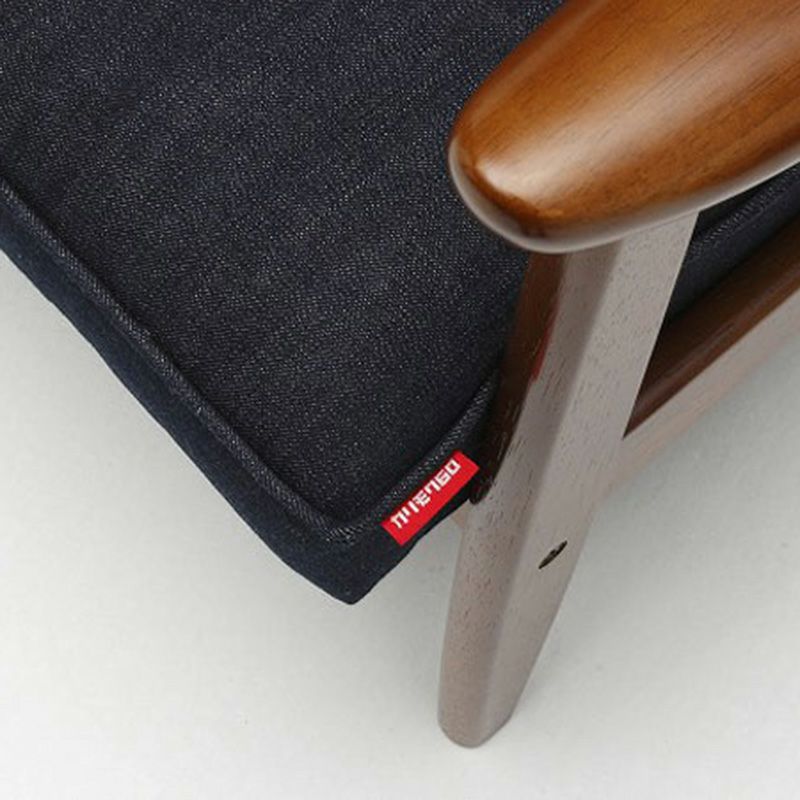 ●LimitedEdition006 カリモク60 Kチェア1シーター ヴィンテージデニム