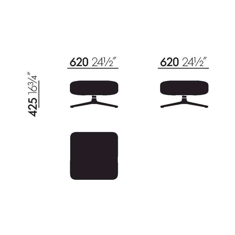 Vitra(ヴィトラ) レポ オットマン