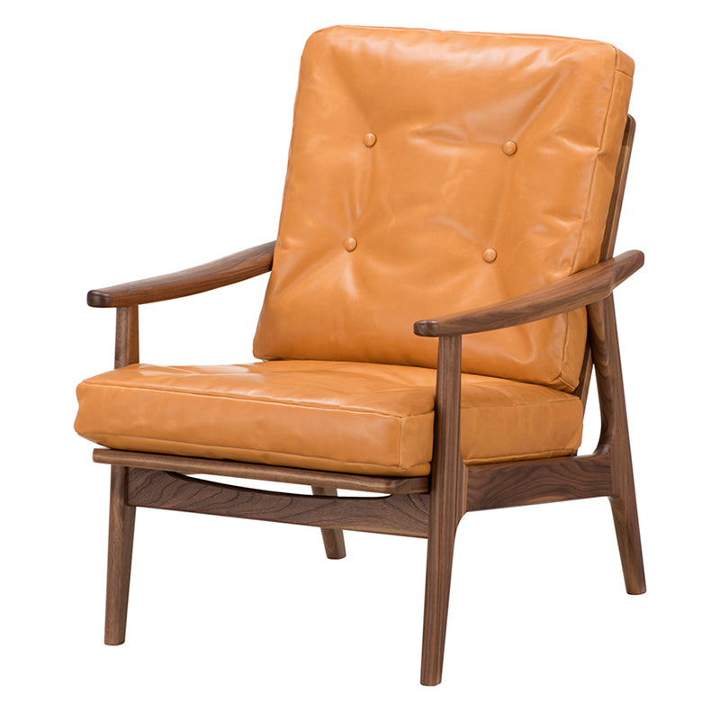 マルニ60 フレームチェア ハイバック1シーター・両肘(ウォールナット/ハイバック/通常幅)