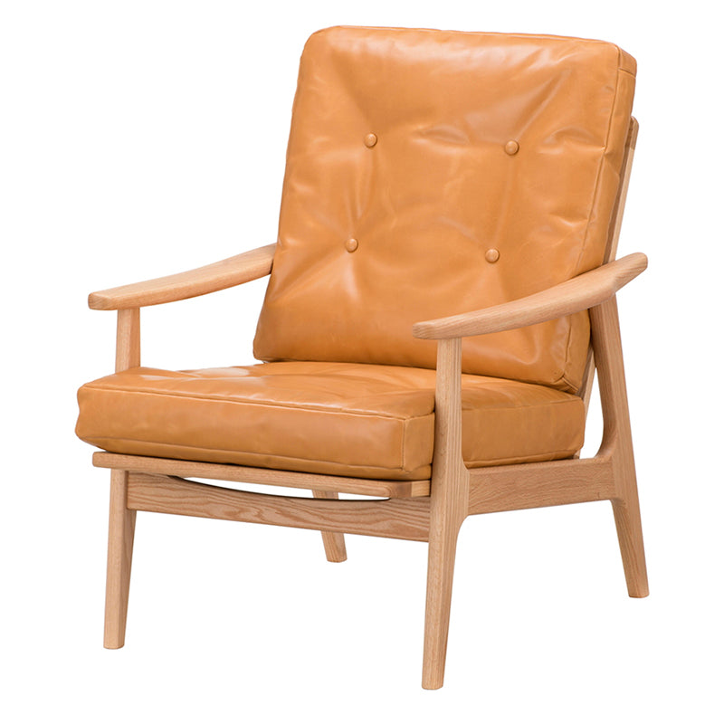 マルニ60 フレームチェア ハイバック1シーター・両肘(オーク/ハイバック/通常幅)