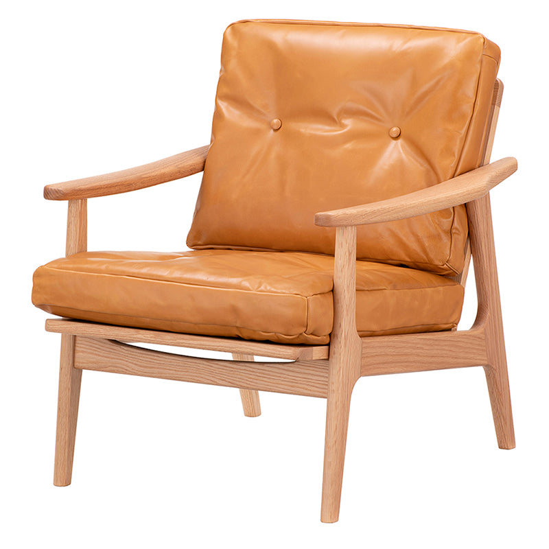 マルニ60 フレームチェア 1シーター・両肘(オーク/ローバック/通常幅)