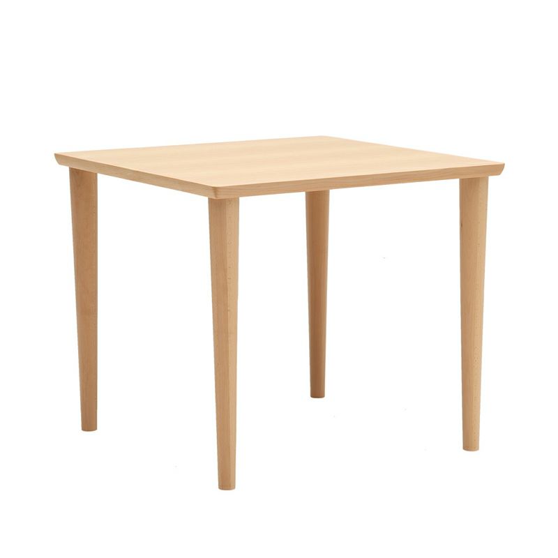 カリモク60+ ダイニングテーブル800(ピュアビーチ色塗装)