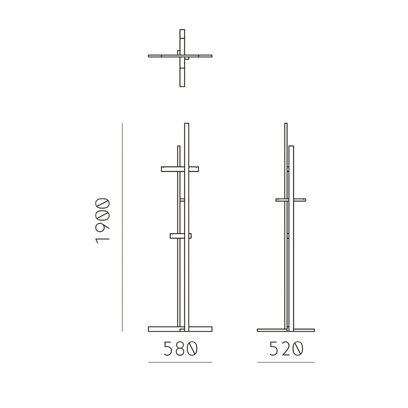 ARIAKE(アリアケ)エレメンツ コートスタンド