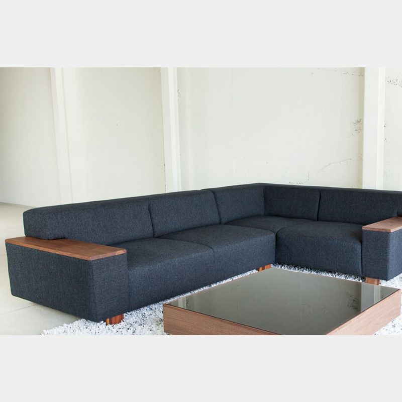 FLANNEL SOFA（フランネルソファ）BRICK（ブリック） 3人掛けソファ