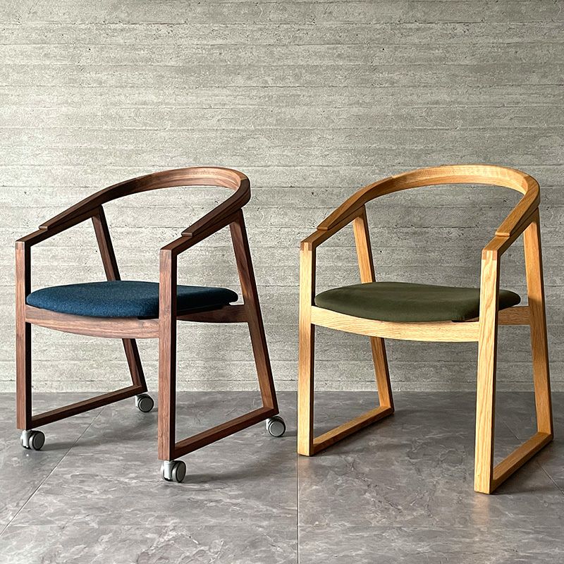 宮崎椅子製作所 C caster chair(シーキャスターチェア)背無垢タイプ