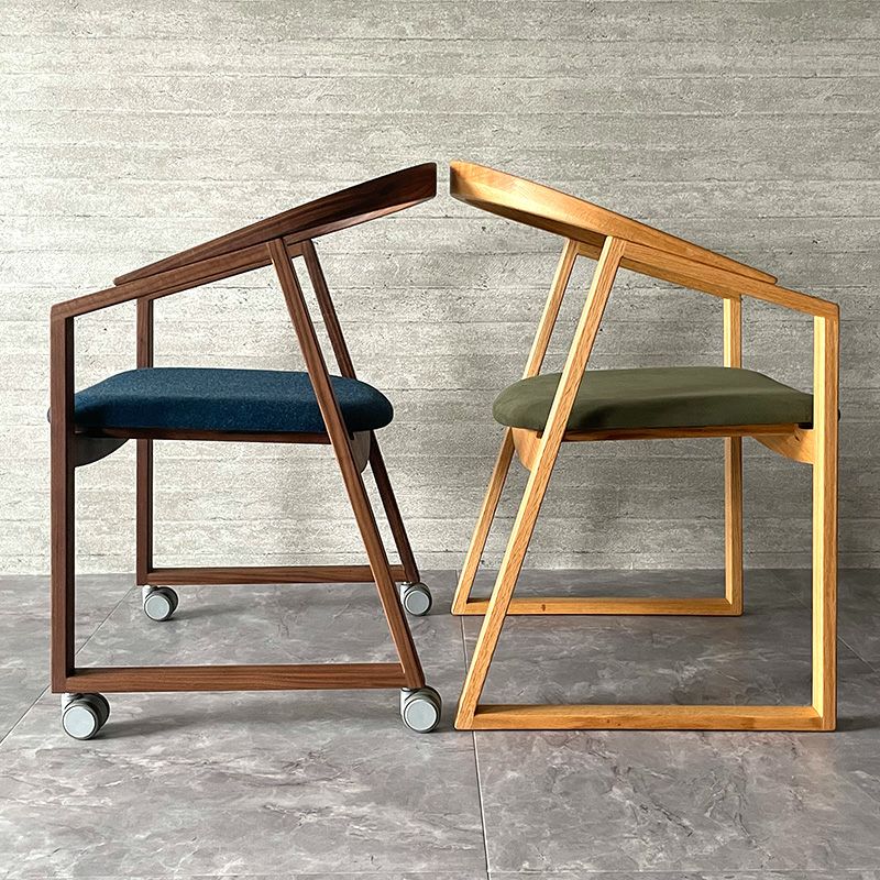 宮崎椅子製作所 C caster chair(シーキャスターチェア)背無垢タイプ