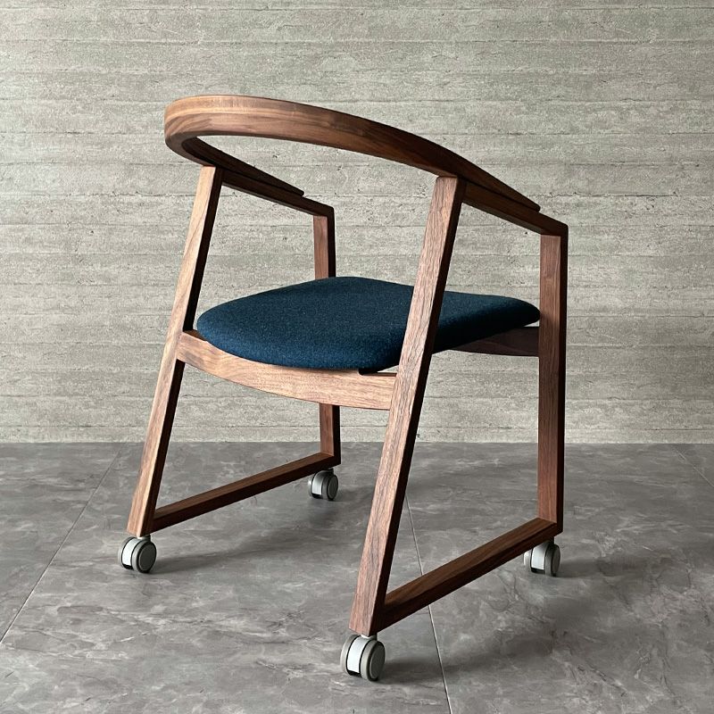 宮崎椅子製作所 C caster chair(シーキャスターチェア)背無垢タイプ