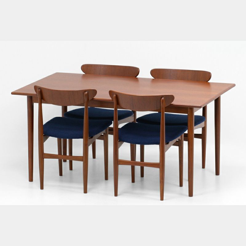 Klokken(クロッケン)ダイニングチェア(ネイビー)2脚セット