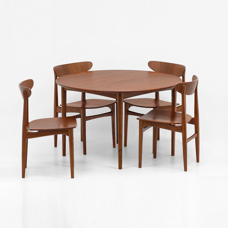 Klokken(クロッケン)ダイニングチェア(プライウッド)4脚セット