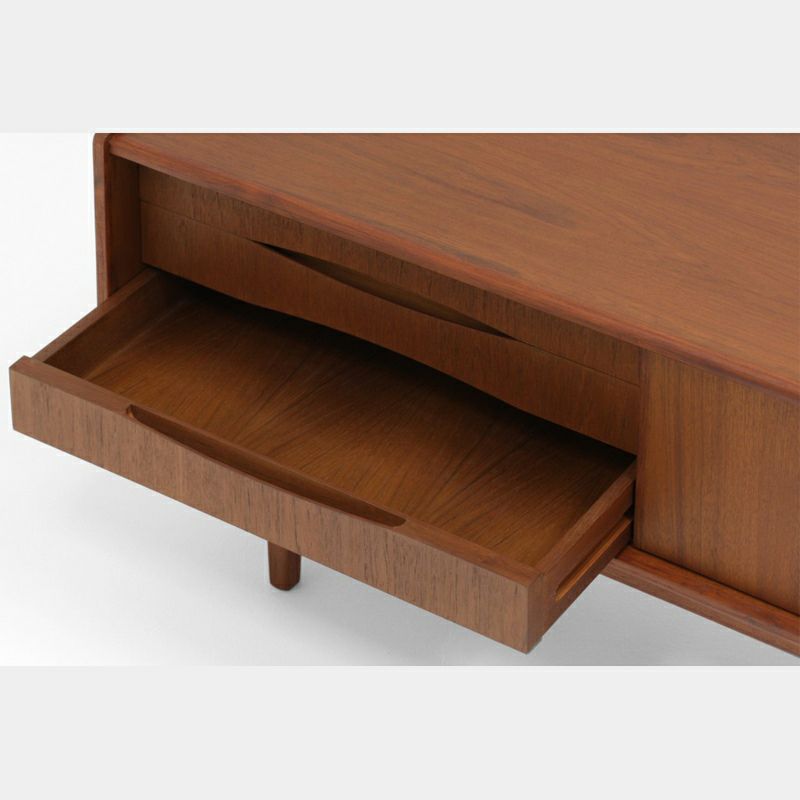 【欠品中】Klokken(クロッケン)チーク材テレビボード04 120cm
