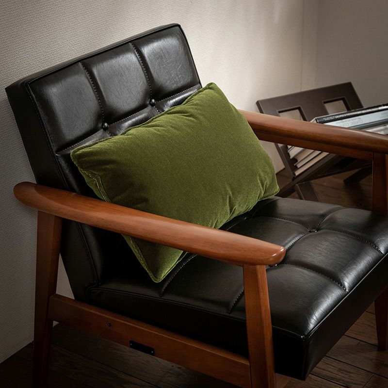 カリモク60+ ハーフクッションモケットブラック