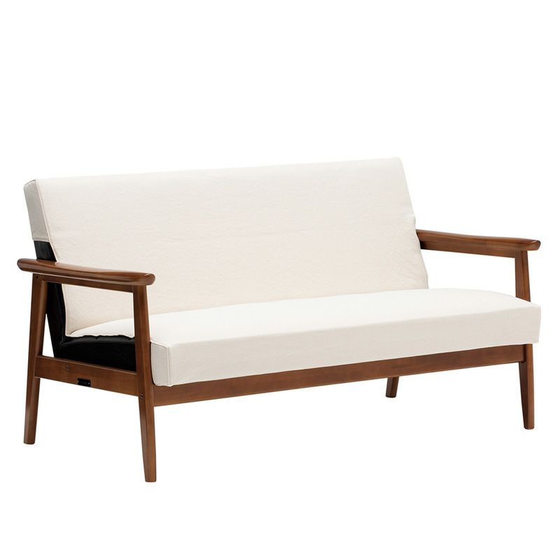 【生産終了/完売】カリモク60+ Kチェアカバーキャンバスアイボリー(2シーター用)