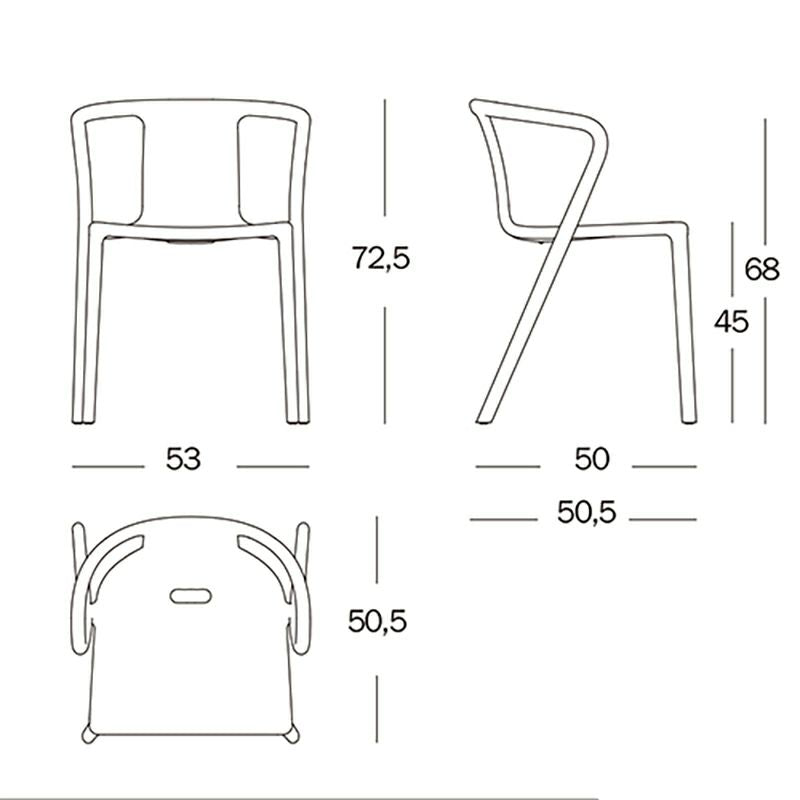 MAGIS(マジス) Air-Arm Chair(エアアームチェア)