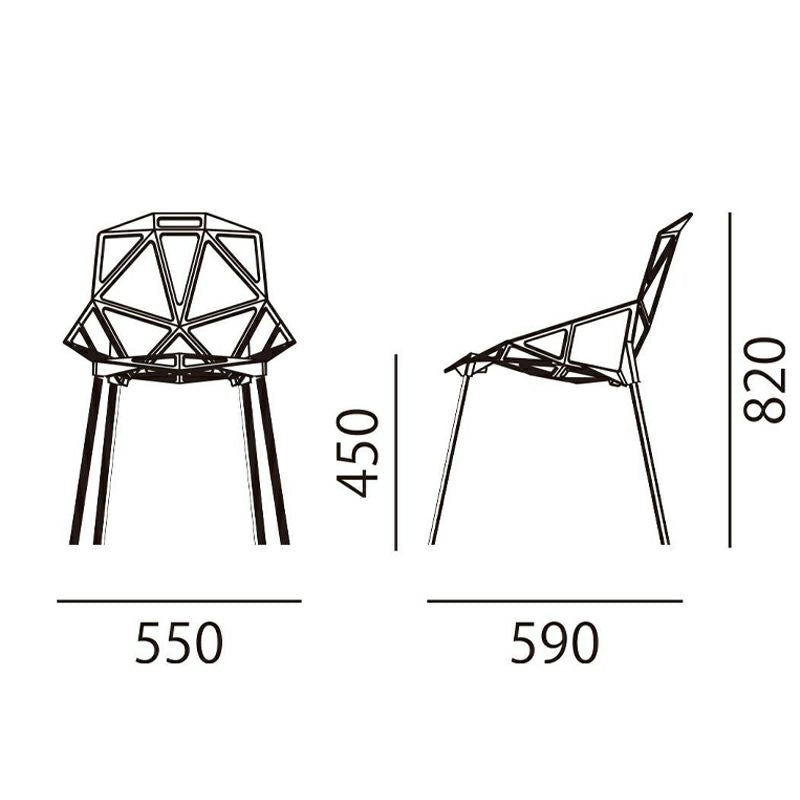 【数量限定・特別価格】MAGIS(マジス) Chair_one(チェアワン) ※XZ3(テーブル)と同時購入者専用ページとなります。