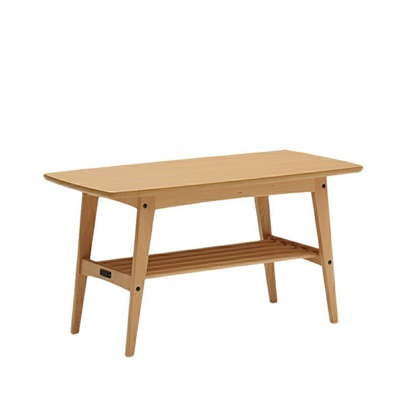 カリモク60 リビングテーブル小(ピュアビーチ色塗装)