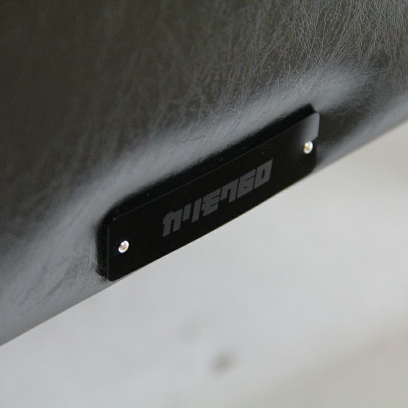 カリモク60 ロビーチェア2シータースタンダードブラック(ダークウォールナット色塗装)