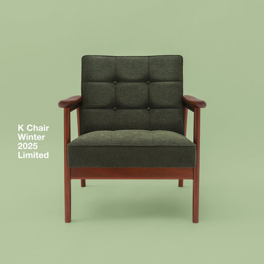 【K Chair Winter 2025 Limited】発売のお知らせ。