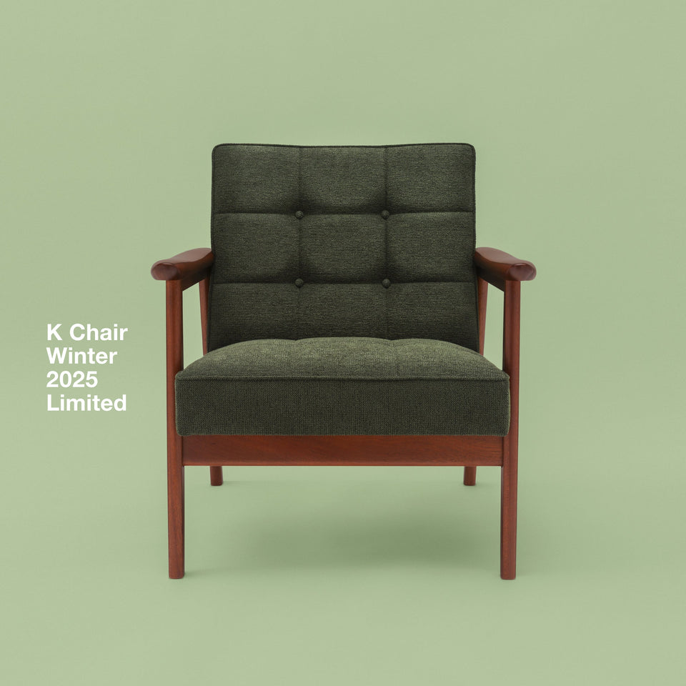 【K Chair Winter 2025 Limited】発売のお知らせ。