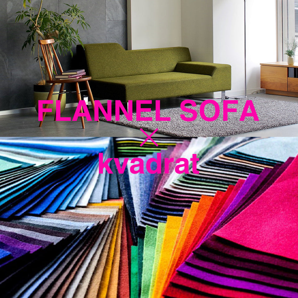 FLANNEL SOFA x kvadrat 【神戸店限定企画】