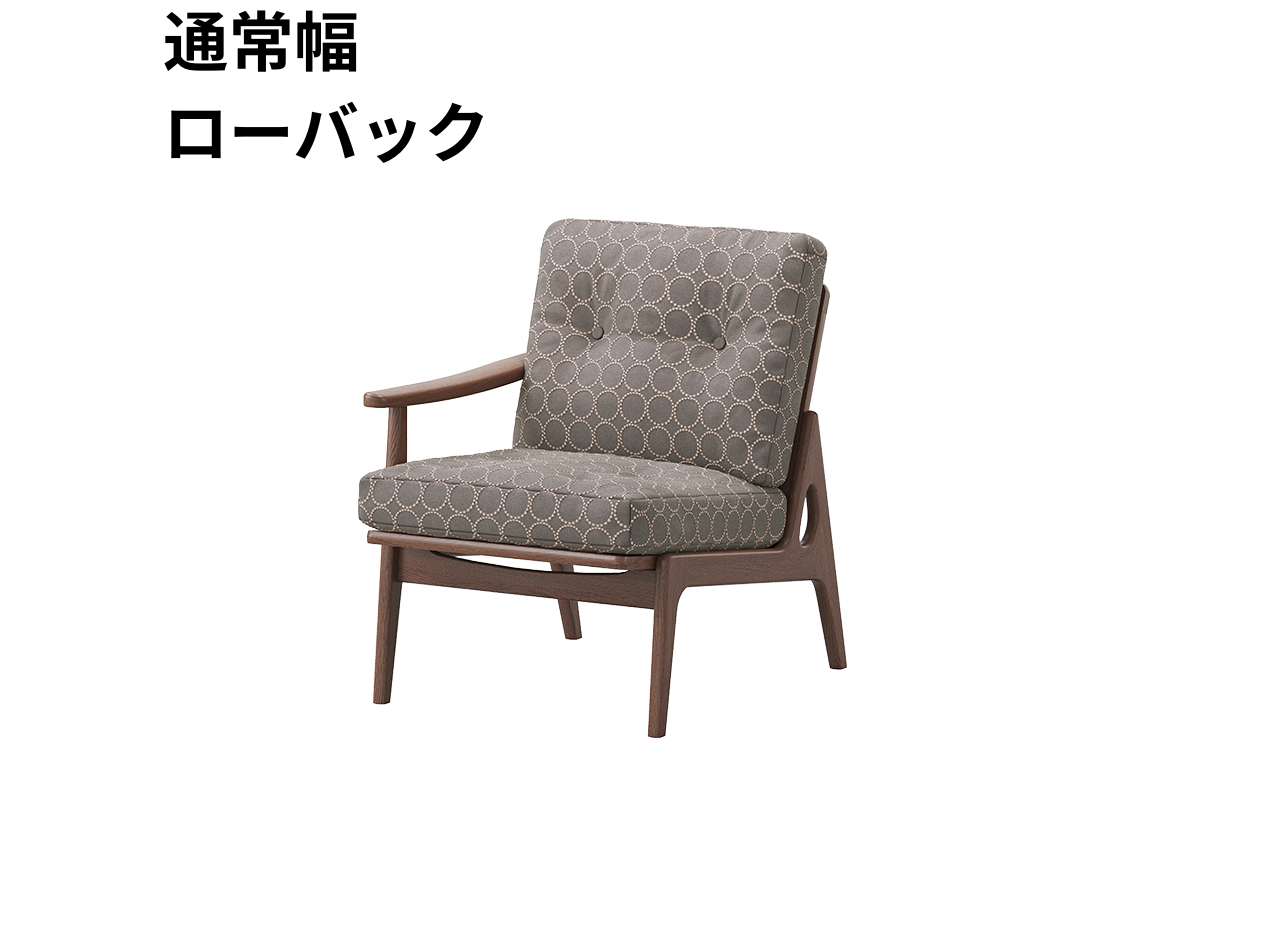 『マルニ60期間限定企画』ミナペルホネン／タンバリン＆ライトベリー全色から生地セレクト！マルニ60フレームチェア／ウォールナット材／ウレタン仕上／1シーター 右肘