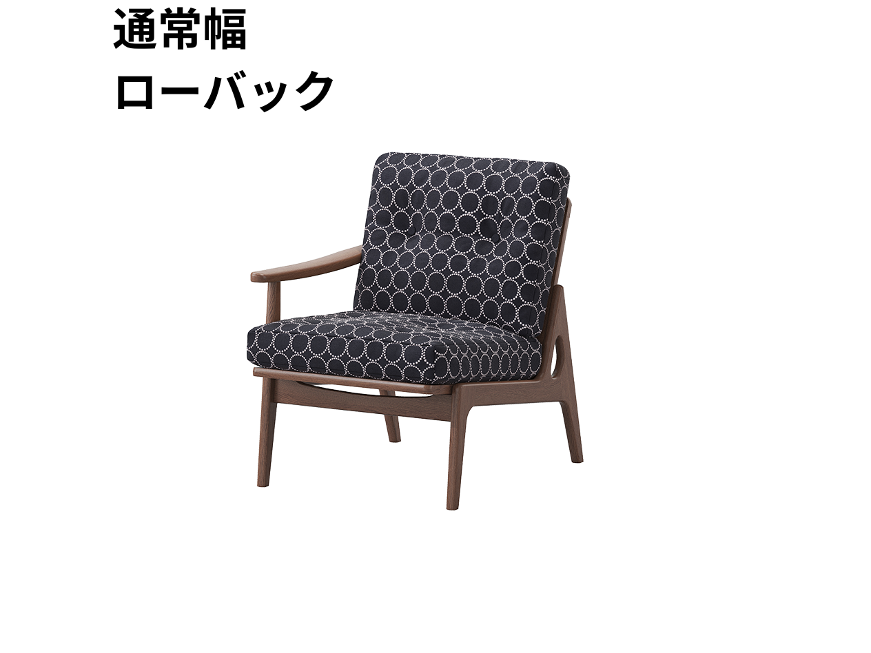 『マルニ60期間限定企画』ミナペルホネン／タンバリン＆ライトベリー全色から生地セレクト！マルニ60フレームチェア／ウォールナット材／ウレタン仕上／1シーター 右肘