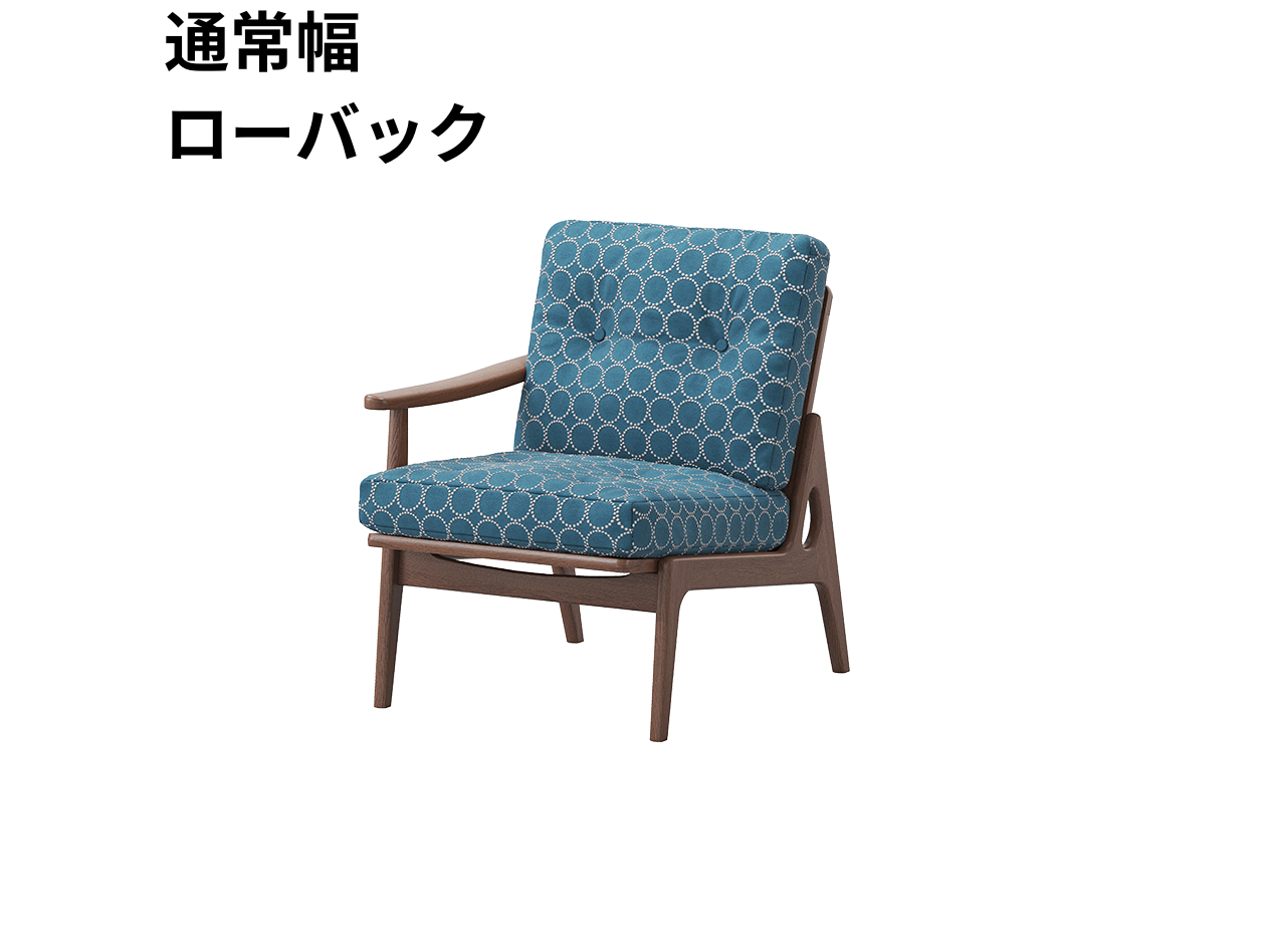 『マルニ60期間限定企画』ミナペルホネン／タンバリン＆ライトベリー全色から生地セレクト！マルニ60フレームチェア／ウォールナット材／ウレタン仕上／1シーター 右肘