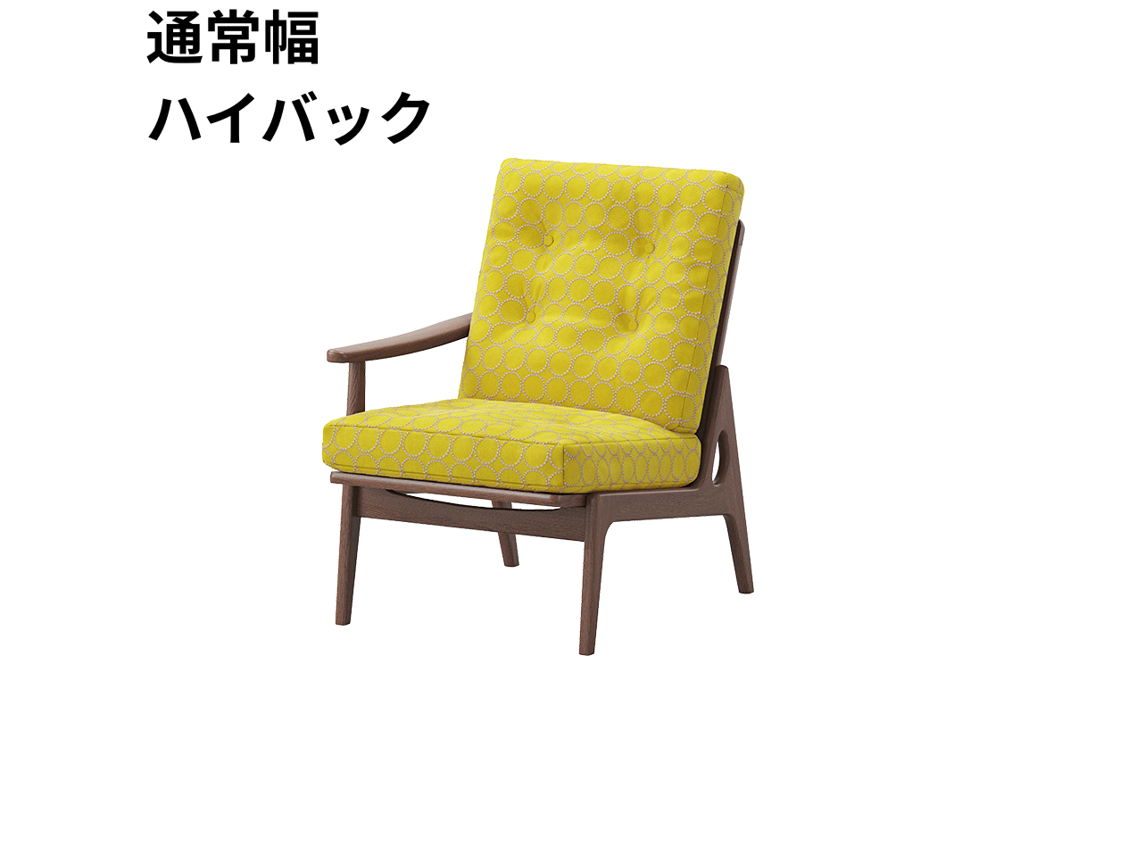 『マルニ60期間限定企画』ミナペルホネン／タンバリン＆ライトベリー全色から生地セレクト！マルニ60フレームチェア／ウォールナット材／ウレタン仕上／1シーター 右肘