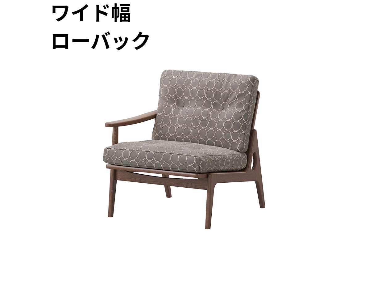 『マルニ60期間限定企画』ミナペルホネン／タンバリン＆ライトベリー全色から生地セレクト！マルニ60フレームチェア／ウォールナット材／ウレタン仕上／1シーター 右肘