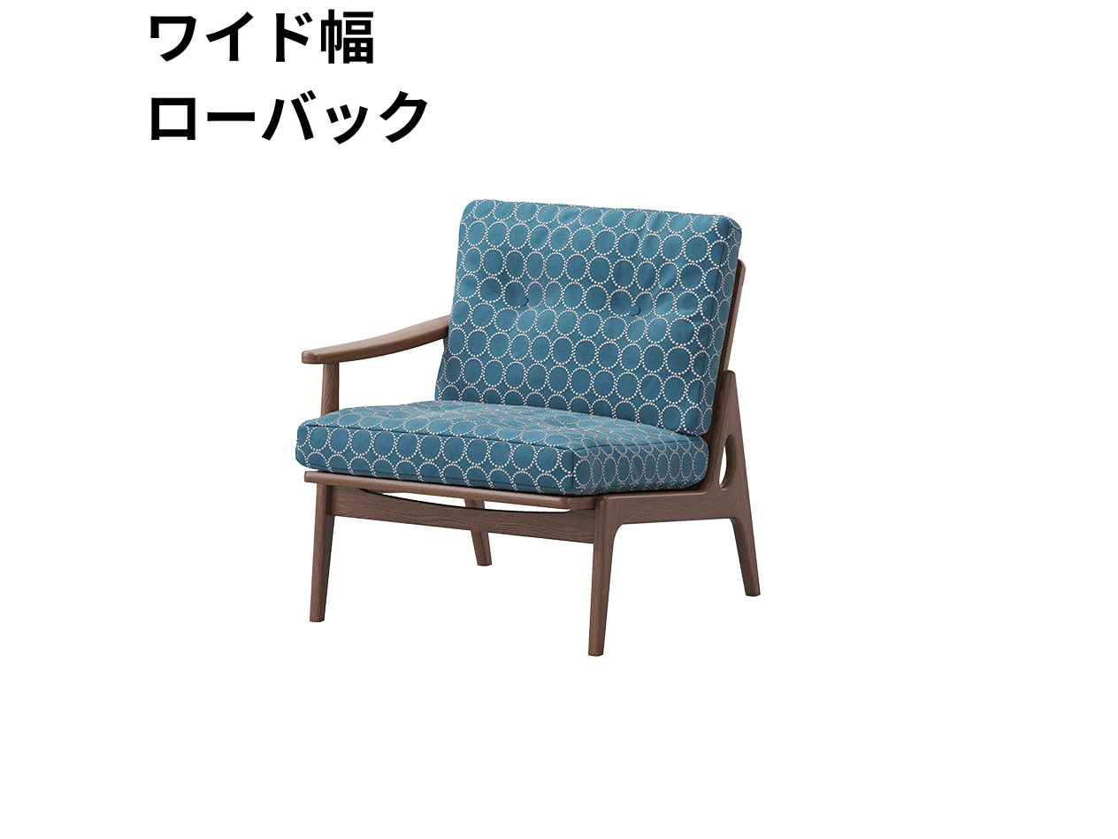 『マルニ60期間限定企画』ミナペルホネン／タンバリン＆ライトベリー全色から生地セレクト！マルニ60フレームチェア／ウォールナット材／ウレタン仕上／1シーター 右肘