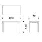 Artek（アルテック）ベンチ 153A／153B／168B  ソリッド トップ