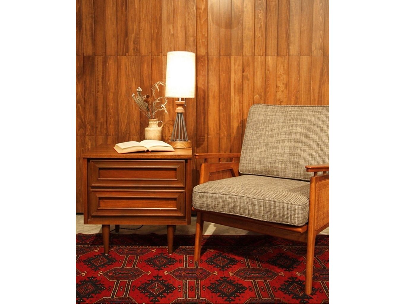 ACME Furniture（アクメファニチャー） ウィッカー ラウンジ チェア