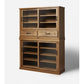 JOURNAL STANDARD FURNITURE（ジャーナルスタンダードファニチャー ）エルバーソン ガラス キャビネット（Lサイズ）