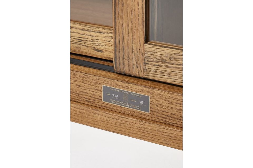 JOURNAL STANDARD FURNITURE（ジャーナルスタンダードファニチャー ）エルバーソン ガラス キャビネット（Lサイズ）