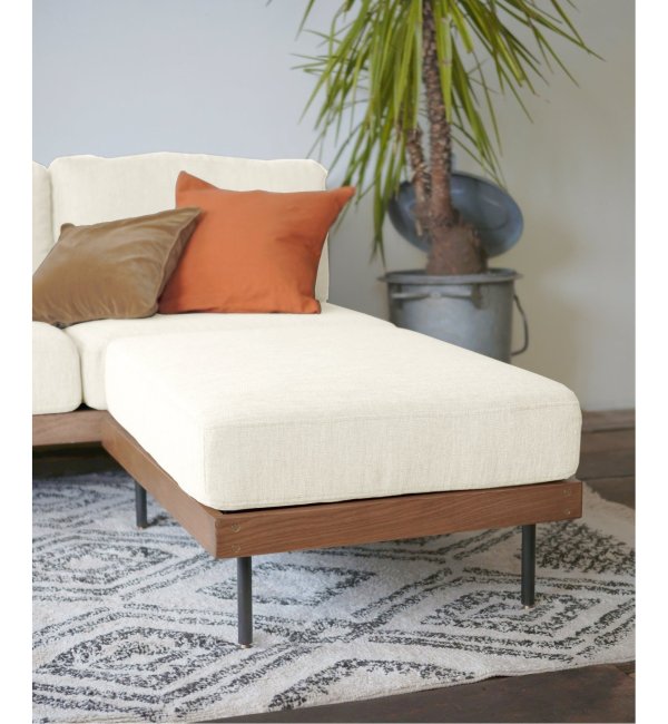 JOURNAL STANDARD FURNITURE（ジャーナルスタンダードファニチャー ） リル オットマン ホワイト