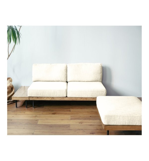 JOURNAL STANDARD FURNITURE（ジャーナルスタンダードファニチャー ） リル オットマン ホワイト