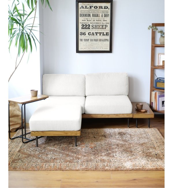 JOURNAL STANDARD FURNITURE（ジャーナルスタンダードファニチャー ） リル オットマン ホワイト
